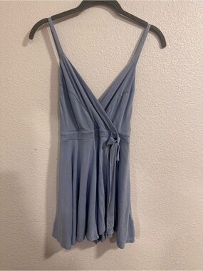Kimchi Blue Pale Blue Strappy Romper
